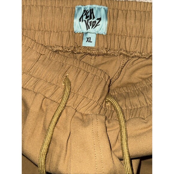 Rich Kidz Auto Crew XL Pants 🏁 Y2K Flared Moto Streetwear Trousers NWT - Picture 3 of 4